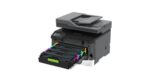 Multifunctional laser color Lexmark CX431adW, Dimensiune: A4, Copiere color/ Fax/ Imprimare color/ Scanare color, Viteza mono/color:24.7 ppm/ 24.7 ppm , Rezolutie: Black: 4800 CQ (2400 x 600 dpi), 600 x 600 dpi, Colour: 600 x 600 dpi, 4800 CQ (2400 x 600 dpi) Procesor: Dual Core, 1.0 GHz, Memorie - Image 4