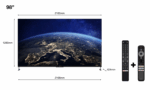 Televizor Smart QLED TCL 98C735 2,49 m (98") 4K Ultra HD Wi-Fi Negru - Image 3