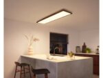 Panou LED Philips Hue Aurelle REC, Bluetooth, 39W, 3750 lm, lumina alba(2200-6500K), IP20, 120x30x4.6cm, Aluminiu, Negru, Intrerupator cuvariator inclus - Image 2