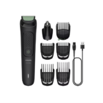 Aparat de tuns multifunctional 7 in 1 PHILIPS Series 3000 MG3930/15, acumulator, autonomie 60 min, negru