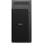 Desktop Workstation Dell Pro Max T2 FCT2250 cu procesor Intel Core Ultra 9 285K pana la 5.7 GHz, 128 GB DDR5, 2TB 8TB, RTX 5000 Ada, Windows 11 Pro, Black, 3 ani Garantie