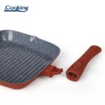 TIGAIE GRILL ALUMINIU+CAPAC 28x4 CM, CALABRIA, COOKING BY HEINNER - Image 3