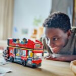 AUTOBUZ TURISTIC ROSU CU ETAJ LEGO 60407 - Image 4