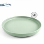 SET 6 FARFURII DESERT CERAMICA 20 CM, YVONNE, ART OF DINING BY HEINNER