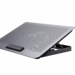 Stand cooling laptop Trust Exto, cabluri incluse USB-A to USB-A 100cm, nivel sunet 30 dBA, 35 dBA, viteza rotatie 650 RPM, argintiu
