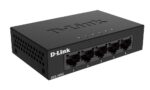 D-Link Switch DGS-105GL, 5 porturi Gigabit, Capacity 10Gbps, desktop, faramanagement, metal, negru, fara ventilator, D-Link Green. - Image 3