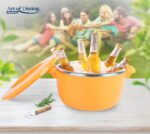 CASEROLA TERMICA 8L, NOVA, PORTOCALIE, ART OF DINING  BY HEINNER - Image 2
