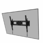 Suport perete Neomounts heavy duty, pentru display-uri interactive si ecrane grele de pana la 43-98", sistem de prindere VESA 800x600, greutate maxima suportata 125, cu inclinatie  +15°, -15° , distanta fata de perete 9.3cm, cu sistem ce permite prinderea/desprinderea usoara a display-ului