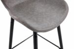 SET 2 SCAUNE DE BAR RETRO - LIGHT GREY - Image 3