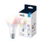 Bec LED RGB inteligent WiZ Connected Colors A67, Wi-Fi, E27, 13W (100W), 1521 lm, lumina alba si color (2700-6500K), compatibil Google Assistant/Alexa/Siri - Image 2