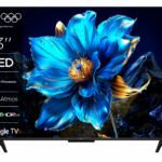 Televizor TCL QLED 43P7K, 108 cm, Smart Google TV, 4K, Clasa F