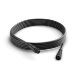 Stalp LED RGB extensie pentru iluminat exterior Philips Hue Calla, 8W(49W), 590 lm, lumina alba si color (2000-6500K), IP44, 252x104mm, Negru - Image 7