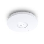 "AX3000 Ceiling Mount Dual-Band Wi-Fi 6 Access Point PORT:1× Gigabit RJ45 Port SPEED:574Mbps at  2.4 GHz + 2402 Mbps at 5 GHz FEATURE: 802.3at POE and 12V DC, 2×Internal Antennas, 160MHz  Supported, MU-MIMO, Seamless Roaming, Band Steering, Beamforming, Load Balance, Airtime Fairness, Centralized - Image 3