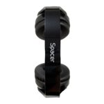 Casti Over-ear SPACER Spacer Crystal, Fara Fir, Negru - Image 3