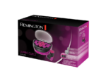Trusa de bigudiuri electrice Remington Jumbo Curls H5670, 12 bigudiuri, 2 dimensiuni extra mari, Invelis catifea, Ionizare, Nucleu ceara, Mov - Image 2