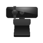 Camera Web Lenovo 310, rezolutie video Full HD, USB-A, Negru