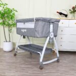 Patut 2 in 1 Co-Sleeper cu functie de leagan, U-Grow - Image 2
