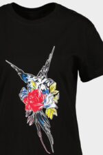 TRICOU PASARE FLORI DAMA XS - Image 3
