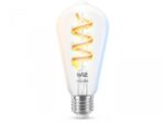 Bec LED RGB inteligent WiZ Connected Filament Clear ST64, Wi-Fi, E27 ,6.3W (40W), 470 lm, lumina alba si color (2200-6500K), compatibil GoogleAssistant/Alexa/Siri - Image 2