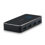 Switch USB Lindy, 4 porturi USB 3.0 2:4, latime de banda suportata 5 Gbps, chipset RTS5411, GPD8104B, AWS3410 - Image 5