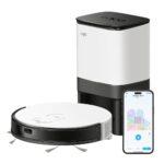 TP LINK Aspirator robot cu Mop, Smart empty dock și Navigare LiDAR TAPO RV20 MOP PLUS, Capacitate acumulator: 2600 mAh, Reincarcare si reluare, MagSlim LiDAR + Gyroscope, Harta virtuala, Inaltime de trecere: 20 mm, Putere aspiratie: 2700Pa, 4 niveluri, Capacitatea recipientului de colectare: 400ml - Image 4