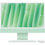 Apple iMAC 24" Retina 4.5k/ Apple M4 (CPU 8-core, GPU 8-core, Neural Engine16-core)/16GB/1TB - Green - INT KB (2024) (Cto from MWUE3RO/A)