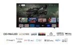 Televizor Smart Mini LED TCL 98C805, 249 CM (98``), 4K, 240Hz, Wi-Fi, Negru - Image 14