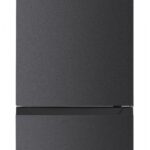 Combina frigorifica HEINNER HCNF-HM253INVDGE++, No Frost, 253 l, Clasa E, Nu, Compresor inverter, Gri antracit texturat