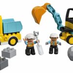 CAMION SI EXCAVATOR PE SENILE, LEGO 10931