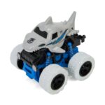 MASINA OFF-ROAD 4X4, 360 DE GRADE, 10.8CM, ALBA, MOMKI - Image 2