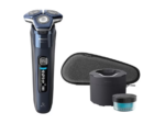 Aparat de ras PHILIPS Shaver Seria 7000 S7885/50, Acumulator, Autonomie 60 min, SkinIQ, Albastru , L x A x I (mm) 160x162x245