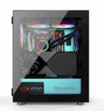 Carcasa PRO GAMING MYRMIDON, Mini Tower, Verde - Image 2