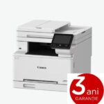 Multifunctional color Canon i-SENSYS MF664Cdw, Tehnologie: Laser, Format: A4, Functii: Print, copy, scan, Viteza printare max: 25ppm, Rezolutie 600x600dpi, max 1,200 × 1,200 dpi, Limbaje printare: UFR II, PCL 6, Duplex, copiere: viteza: 25ppm, Rezolutie: 600 × 600 dpi, zoom: 25 - 400%, Scanare