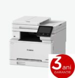 Multifunctional color Canon i-SENSYS MF664Cdw, Tehnologie: Laser, Format: A4, Functii: Print, copy, scan, Viteza printare max: 25ppm, Rezolutie 600x600dpi, max 1,200 × 1,200 dpi, Limbaje printare: UFR II, PCL 6, Duplex, copiere: viteza: 25ppm, Rezolutie: 600 × 600 dpi, zoom: 25 - 400%, Scanare