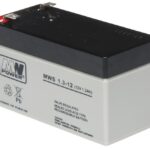 Acumulator AGM 1.3Ah 12V seria MW Power,MWS1.3-12,terminal de conexiune F1, dimensiuni 97x43x59 mm, greutate 0,57 kg