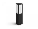 Stalp LED RGB pentru exterior Philips Hue Impress, 2x8W (2x49W), 1200lm ,lumina alba si color (2000-6500K), IP44, 400x100mm, Negru - Image 2