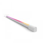 Tub LED RGB Philips Hue Play Gradient Compact, pentru TV 40-55", 1540 lm, lumina alba si color (2000-6500K), 87.7cm, Aluminiu, Alb