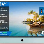 Televizor portabil METZ LED 24MPE7000Y, 60 cm, Smart Google TV , Full HD, 220/12V, 3h battery, Clasa E (Brand German)