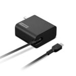 Lenovo 65W USB-C Wall Adapter; Charging Port: Type-C; Color: Black; Connectivity: 2pin; 3pin (UK, Malaysia-UK); Package Type: Brown Box; Included Accessory: Power adapter; Warranty Poster; Power Poster; Warranty: 1 Year; Customer Replaceable Unit (CRU)