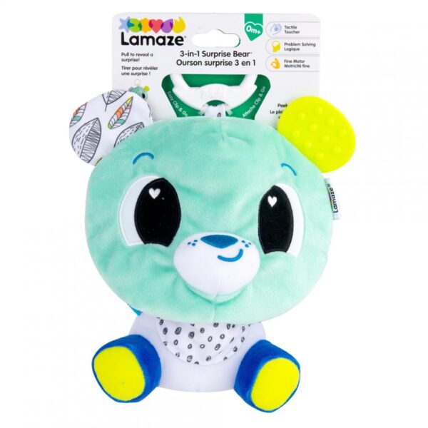 JUCARIE PENTRU BEBELUSI DE AGATAT, 3IN1, LAMAZE