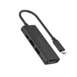 DOCKING Station A4tech universal, 4-in-1, 0.15 m, gri
