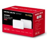 Mercusys AX3000 Whole Home Wi-Fi system HALO H80X(2-PACK),wi-fi 6 Dual-Band, Standarde Wireless: IEEE 802.11ax/ac/n/a 5 GHz, IEEE 802.11ax/n/b/g 2.4 GHz, viteza wireless: 2402 Mbps on 5 GHz, 574 Mbps on 2.4 GHz, Securitate wireless: WPA-PSK/WPA2-PSK/WPA3, Moduri operare: Router, Access Point - Image 5