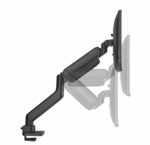 Brat monitor Neomounts DS70-450BL1; pentru display-uri cu diagonale 17"-42", sistem de prindere VESA 75x75~100x100, greutate maxima suportata 15kg, full motion, tilt +45°, swivel 90°, rotate 180°; gas spring; culoare negru. Garantie 5 ani - Image 2