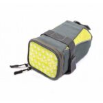 BORSETA SA PEGAS CU SEMNALZARE 30LED, CULOARE LED GALBEN ROSU, BATERIE LITIU REINCARCABILA 650MAH, 180X120X110MM, GRI GALBEN
