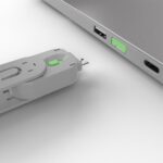 Lindy USB A Port Blocker (fara cheie) Green  Description  USB Type A Dimensions (approx.) WxDxH - 18x75.16x12mm (0.71x2.96x0.47in) Housing Material - ABS Net Weight - 0.008kg (0.02lb) Colour Code -  Green Packaging Type - Polybag Packaging Dimensions - 133x144mm (5.24x5.67in) Gross Weight - 0.013kg - Image 4