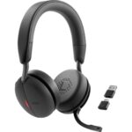 Casti Head-band Dell Pro Plus Wireless ANC Headset - WL5024, Wireless, Noise-canceling, Negru - Image 5