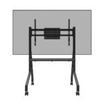 Stand mobil de podea Neomounts 55"-86" 76kg VESA 100x100 - 900x600 negru - Image 5