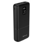 Baterie externa Tellur Boost Pro PD202 20000mAh 2xQC3.0 22.5W + PD 20W, LCD display, negru