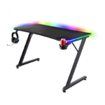 Masa gaming Trust GXT 710 Luminus Pro, iluminare RGB, greutate maxima suportata 150 kg, negru - Image 4