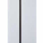 Side by Side HEINNER HSBS-H442NFGWHE++, No Frost, 442 L, Clasa E, Sticla alba